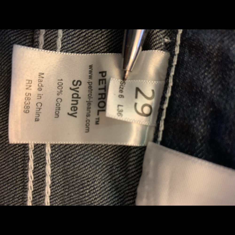 SOLD Petrol Sydney boot cut jeans. Size 29x36, - Picture 6 of 6